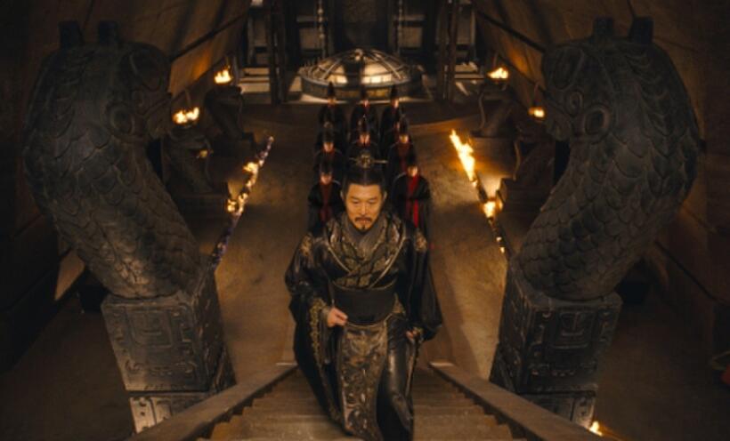 A scene from "The Mummy: Tomb of the Dragon Emperor."