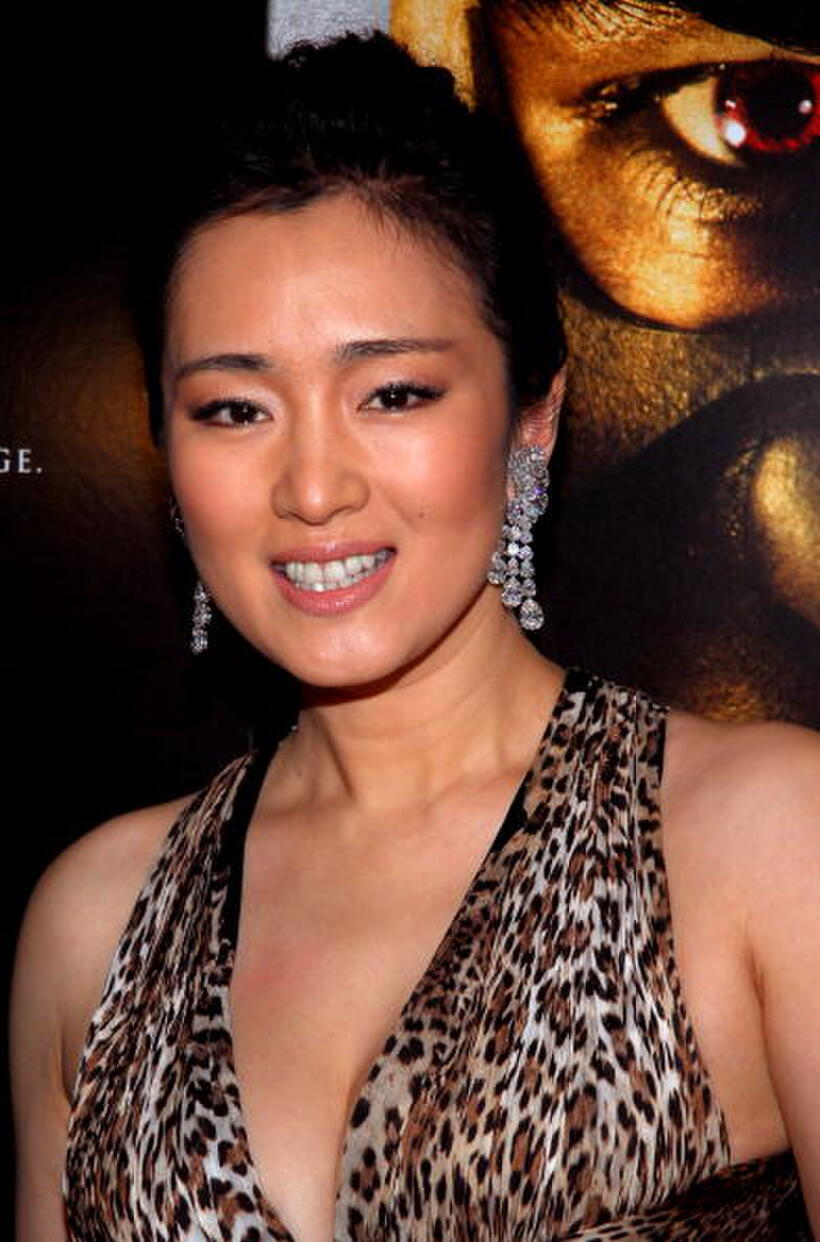 Actress Gong Li at the N.Y. premiere of "Hannibal Rising."
