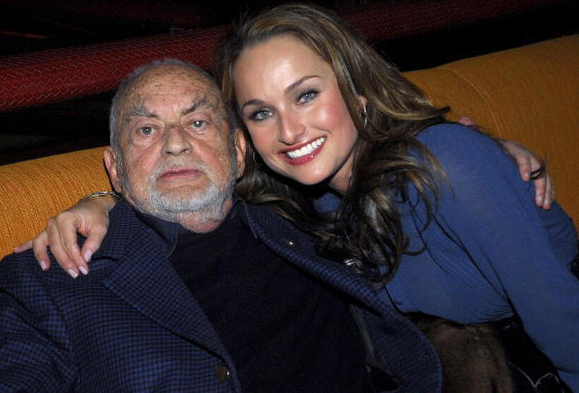 Producer Dino De Laurentiis and chef Giada De Laurentiis at the N.Y. premiere of "Hannibal Rising."