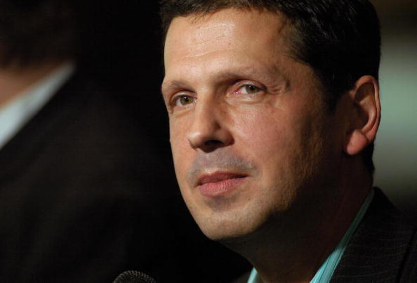 Director Peter Webber at the N.Y. premiere of "Hannibal Rising."