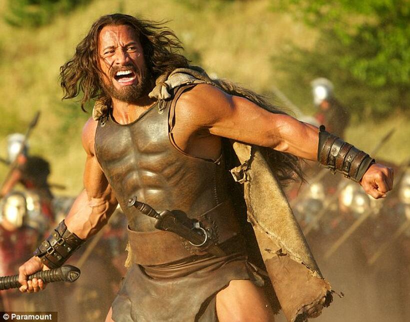 
	Dwayne Johnson in HERCULES
