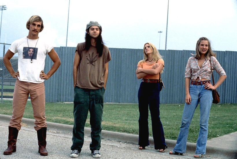 
	Matthew McCounaughey in Dazed and Confused
