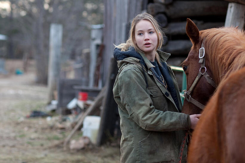 
	Jennifer Lawrence As Ree in 'Winter&rsquo;s Bone'
