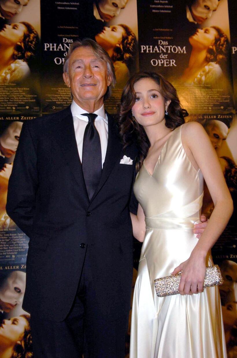 
	Joel Schumacher and Emmy Rossum
