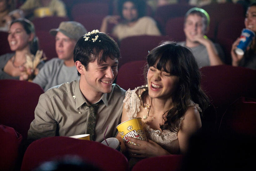 
	Joseph Gordon-Levitt and Zooey Deschanel in (500) Days of Summer
