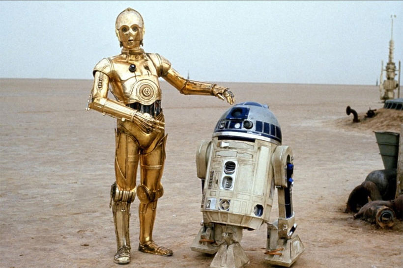 
	R2-D2 and C-3PO from Star Wars
