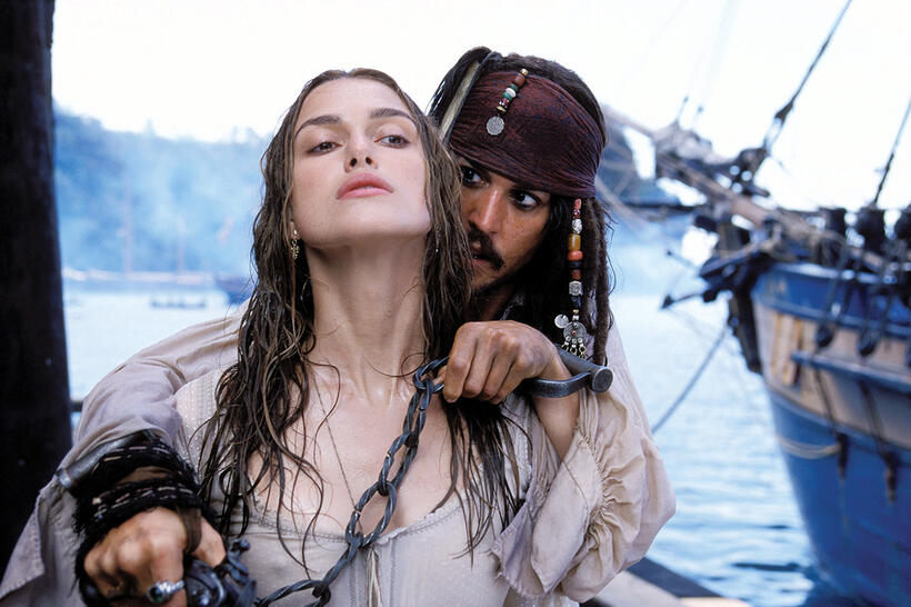 
	Keira Knightley in &lsquo;Pirates of the Caribbean: The Curse of the Black Pearl&rsquo;
