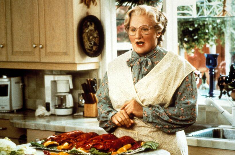 
	Daniel Hillard (Robin Williams) in &lsquo;Mrs. Doubtfire&rsquo;
