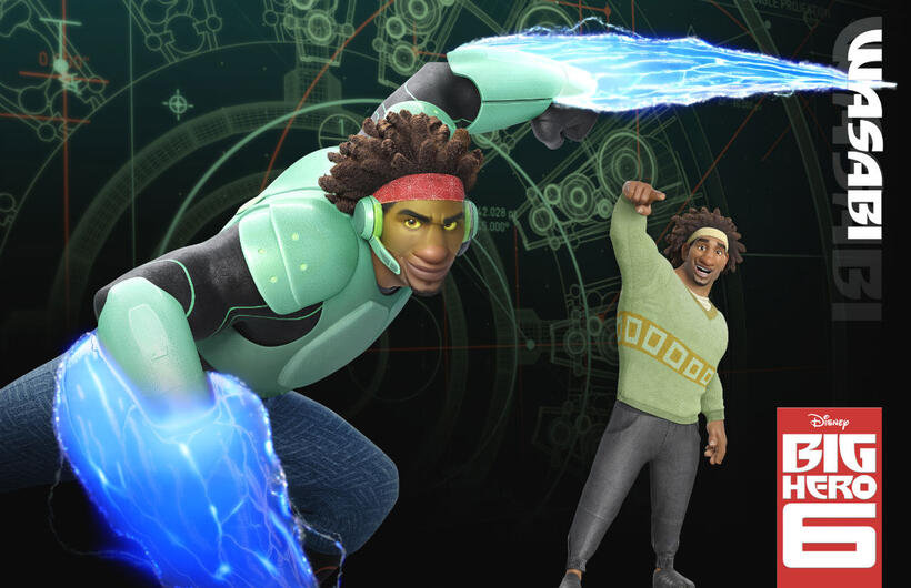 
	Wasabi in Big Hero 6
