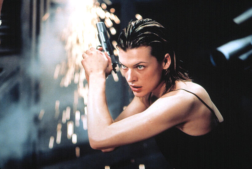 
	Milla Jovovich in 'Resident Evil'

