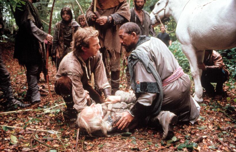
	Morgan Freeman in ROBIN HOOD: PRINCE OF THIEVES
