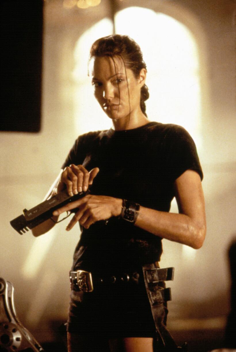 
	Angelina Jolie in Lara Croft: Tomb Raider
