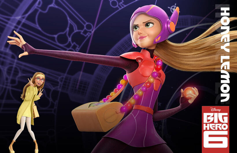 
	Honey Lemon in Big Hero 6
