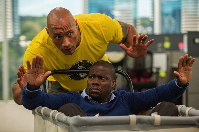 
	Dwayne Johnson and Kevin Hart in Central Intelligence
