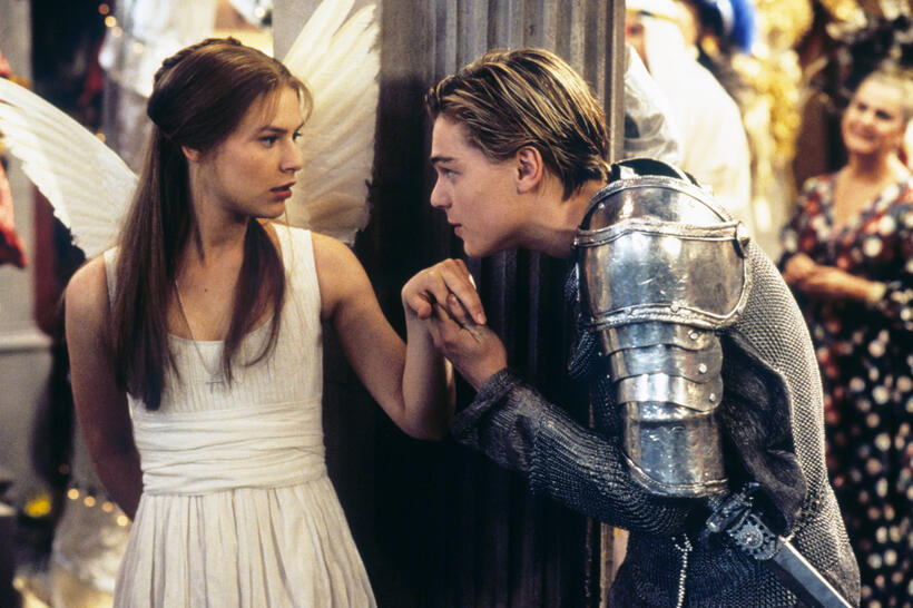 
	Leonardo DiCaprio and Claire Danes inRomeo + Juliet
