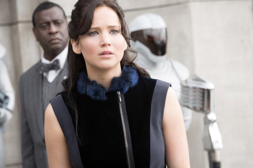 
	Jennifer Lawrence As Katniss Everdeen in 'The Hunger Games: Catching Fire'
