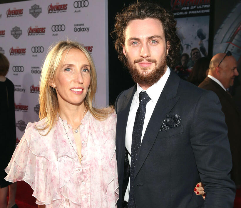 
	Aaron Taylor-Johnson and Sam Taylor-Johnson at Avengers: Age of Ultron World Premiere
