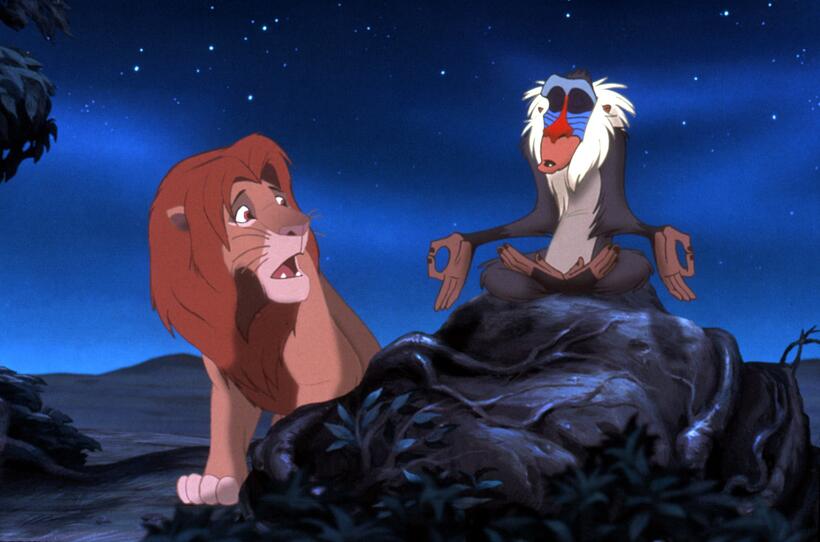 
	The Lion King Rafiki Simba
