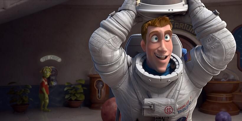 
	Dwayne Johnson in PLANET 51
