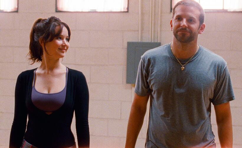 
	Silver Linings Playbook Bradley Cooper Jennifer Lawrence

