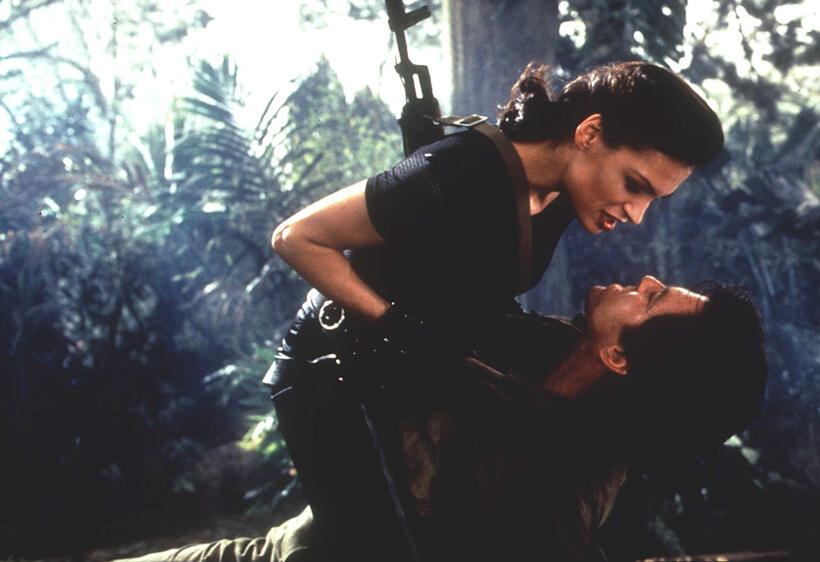 
	Xenia Onatopp in 'GoldenEye'
