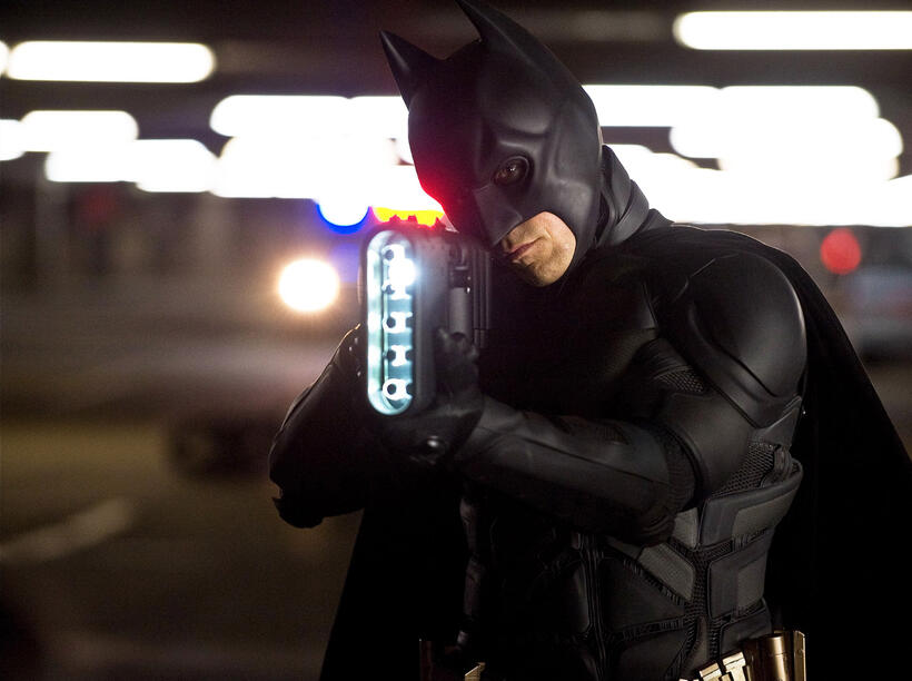Christian Bale as Batman in The Dark Knight