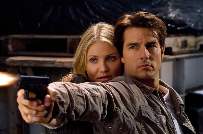 
	Cameron Diaz and Tom Cruise in Knight and Day
