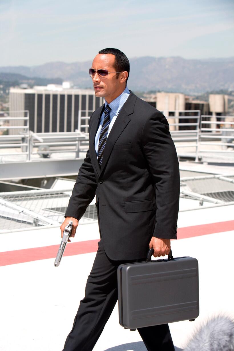 
	Dwayne Johnson in GET SMART
