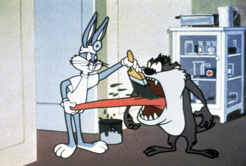 Bugs Bunny and the Tasmanian Devil
