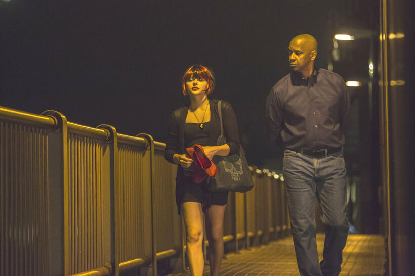 
	Chlo&euml; Grace Moretz The Equalizer
