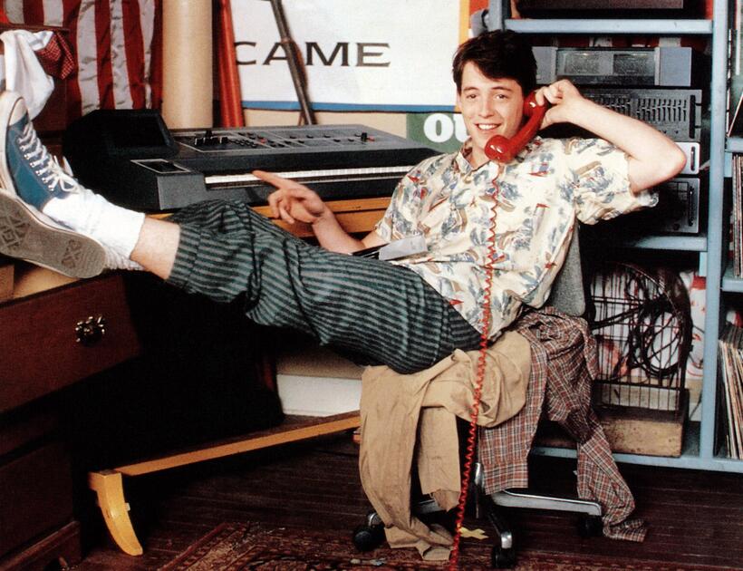 
	Matthew Broderick in Ferris Bueller's Day Off
