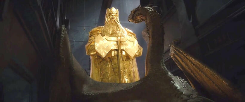 
	The Dwarves' Golden Statue
