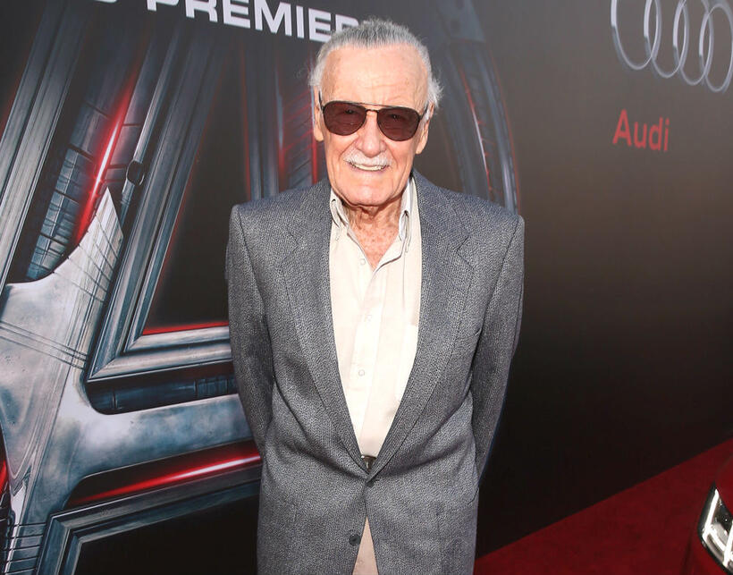 
	Stan Lee at Avengers: Age of Ultron World Premiere
