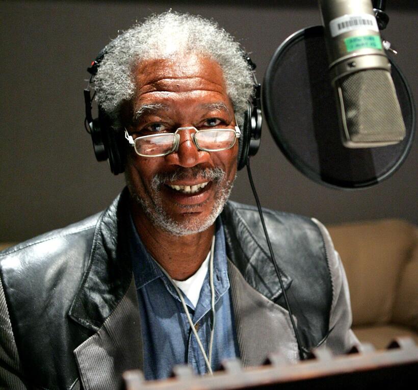 
	Morgan Freeman in MARCH OF THE PENGUINS
