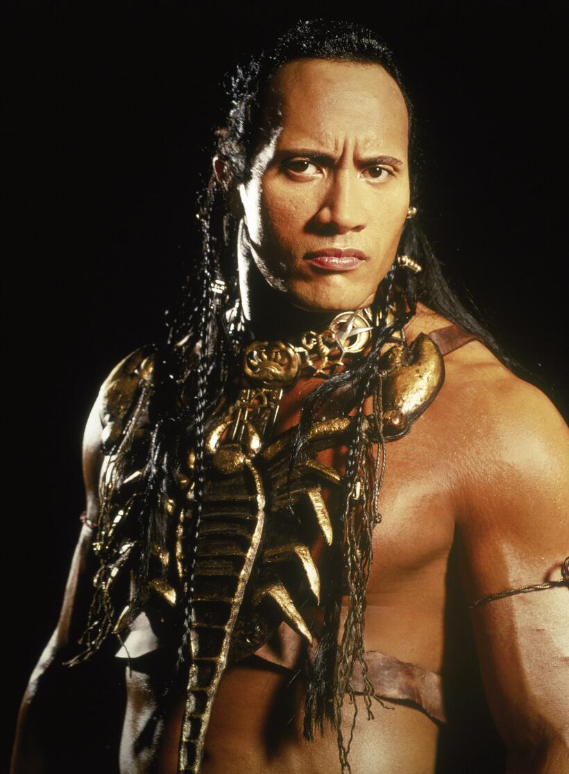 
	Dwayne Johnson in THE MUMMY RETURNS
