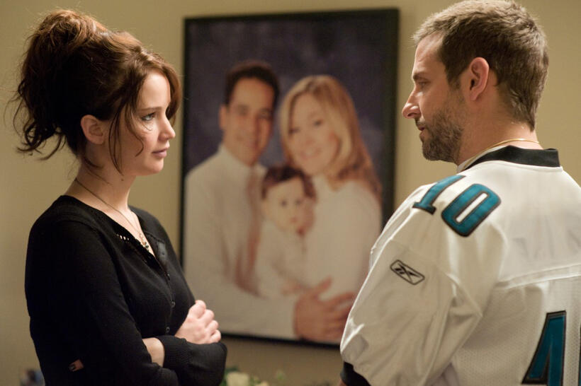 
	Jennifer Lawrence and Bradley Cooper&nbsp;in Silver Linings Playbook (2011)
