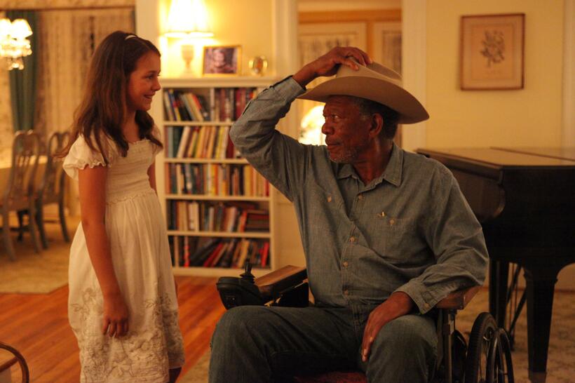 
	Morgan Freeman in THE MAGIC OF BELLE ISLE
