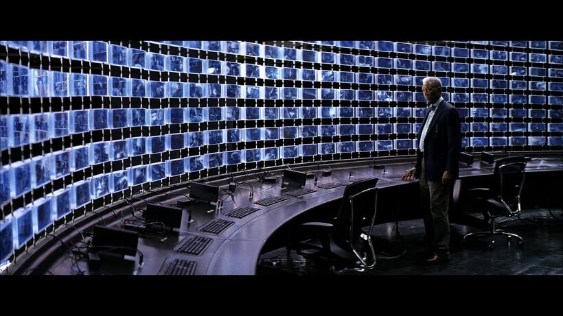 
	Morgan Freeman in THE DARK KNIGHT
