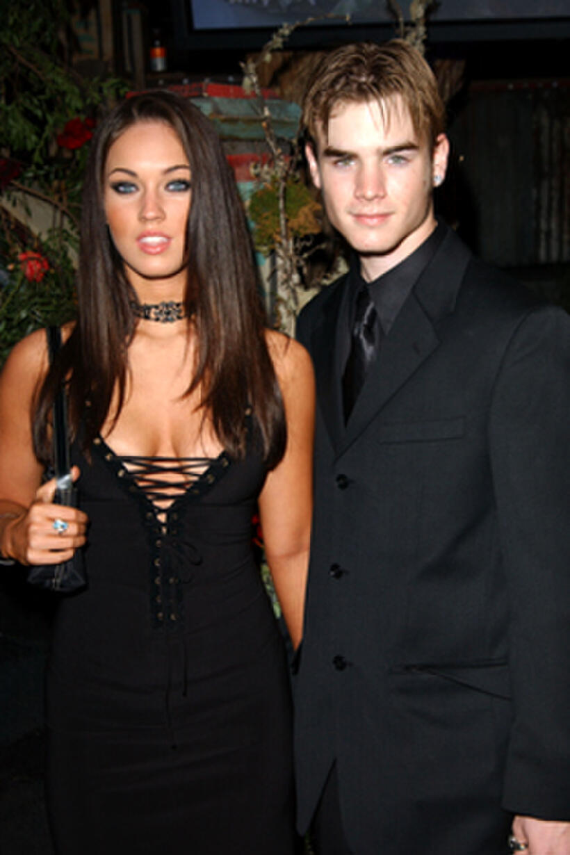 Megan Fox and David Gallagher 