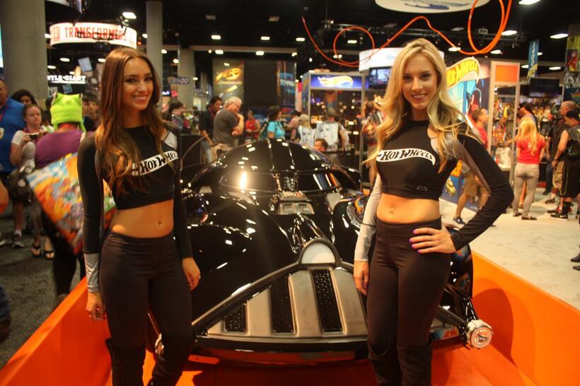 
	Comic-Con Convention Floor Hot Wheels Darth Vader
