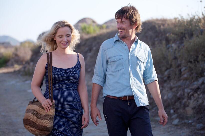 
	Julie Delpy and Ethan Hawke in Before Midnight

