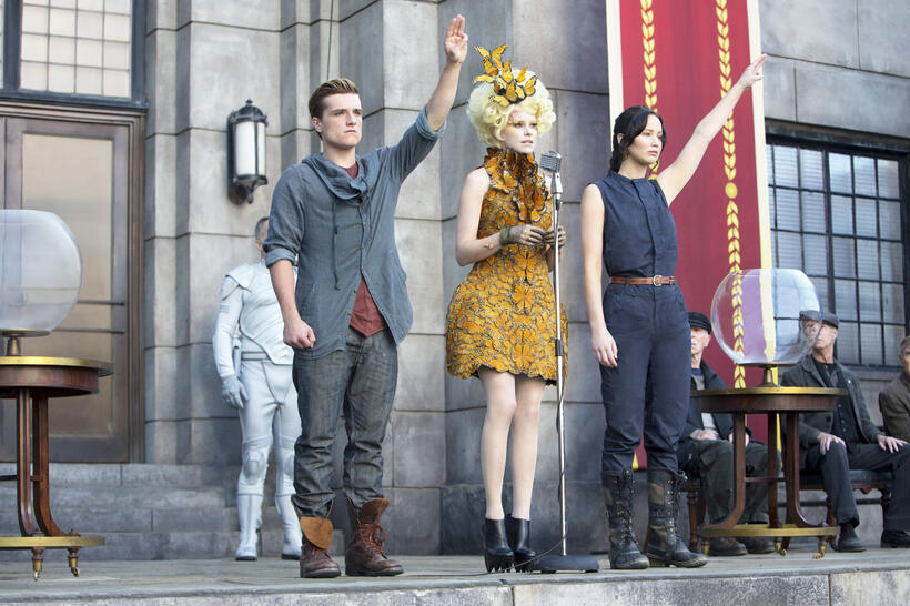 
	Effie Trinket in The Hunger Games
