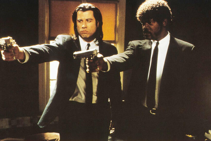
	Samuel L Jackson and John Travolta in Pulp Fiction (1994)
