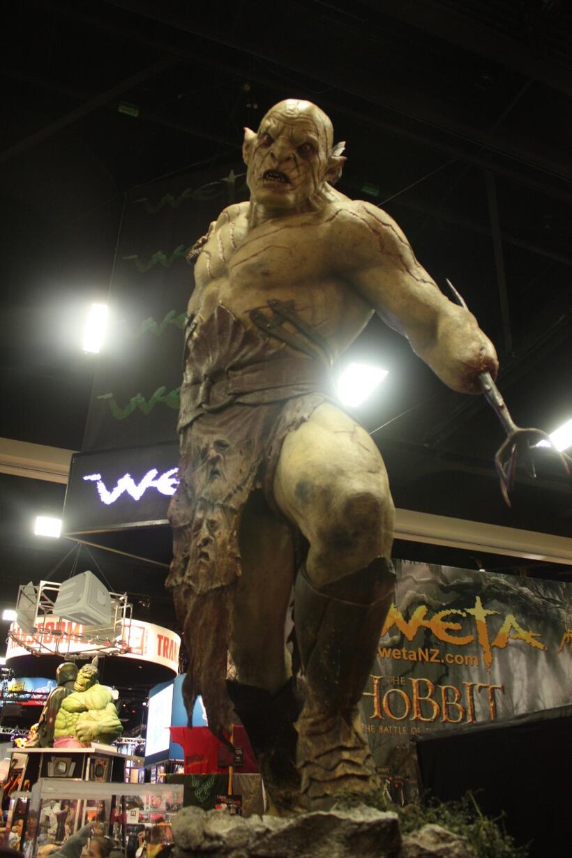 
	Comic-Con Convention Floor Azog The Hobbit
