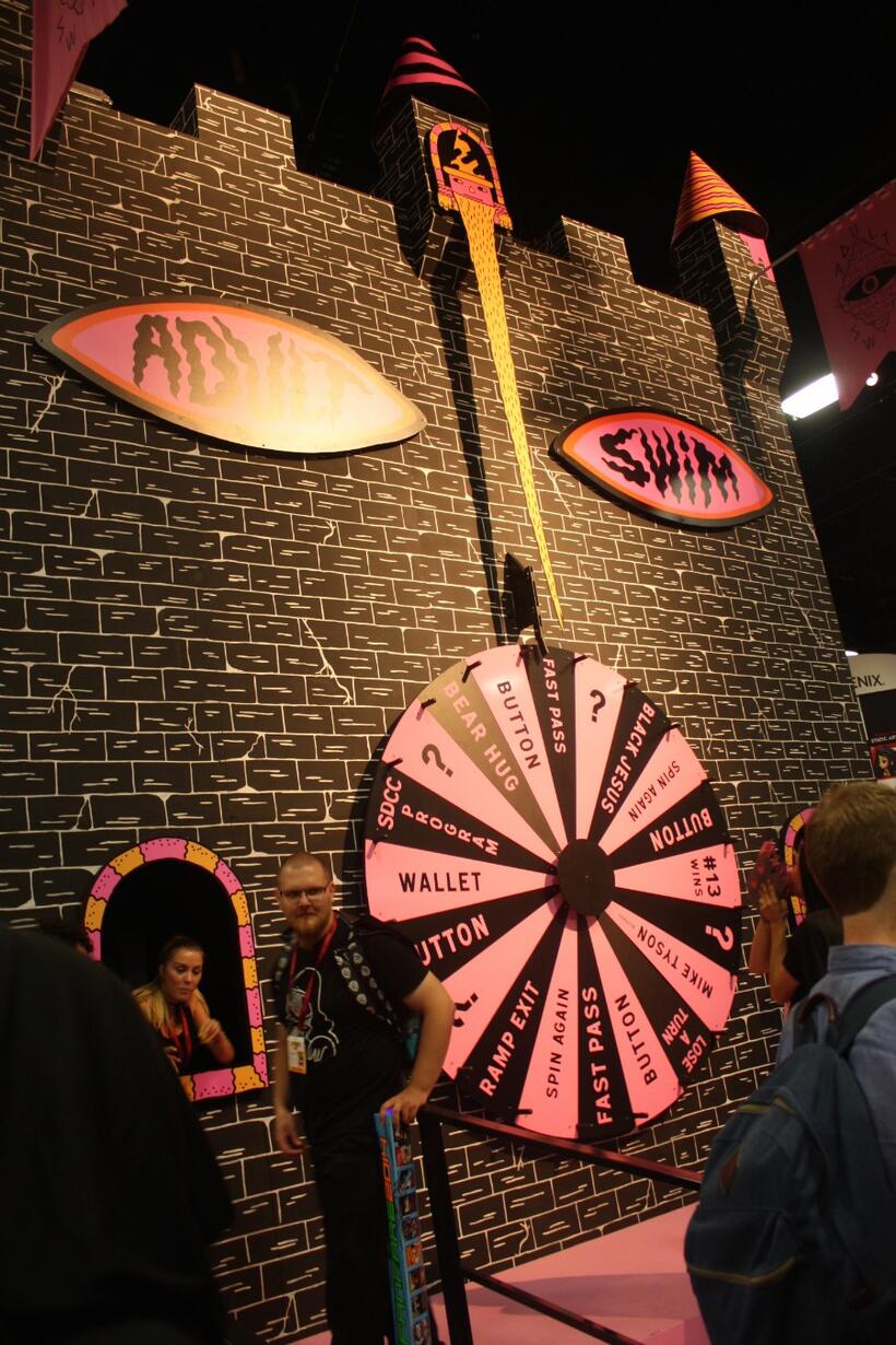 
	Comic-Con Convention Floor Adult Swim
