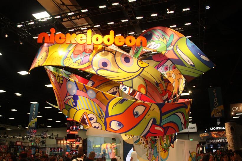 
	Comic-Con Convention Floor Nickelodeon
