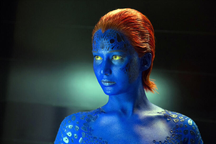 Jennifer Lawrence as Mystique in X-Men Days of Future Past