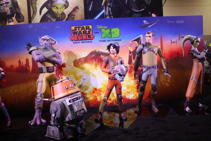 
	Comic-Con Convention Floor Star Wars Rebels

