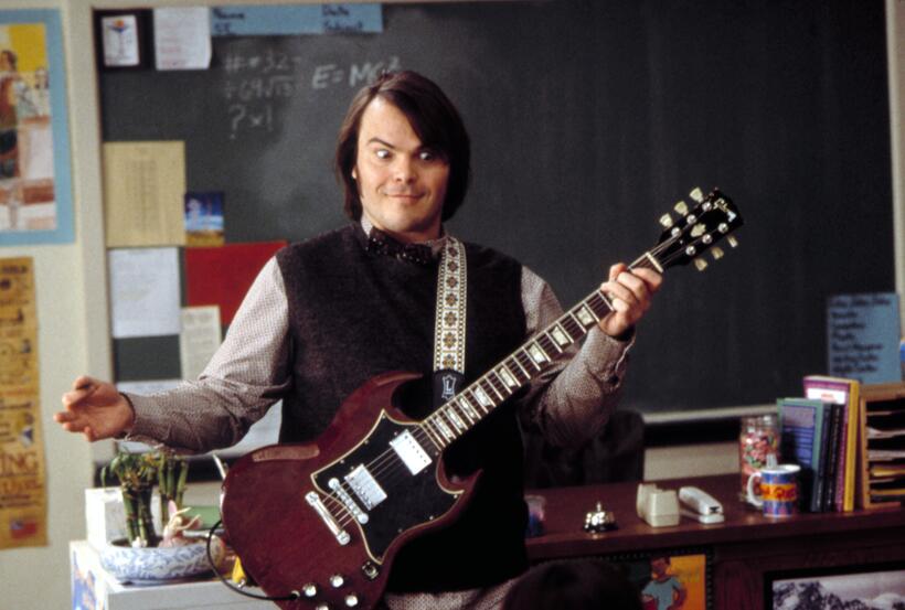 
	Jack Black in &lsquo;School of Rock&rsquo;
