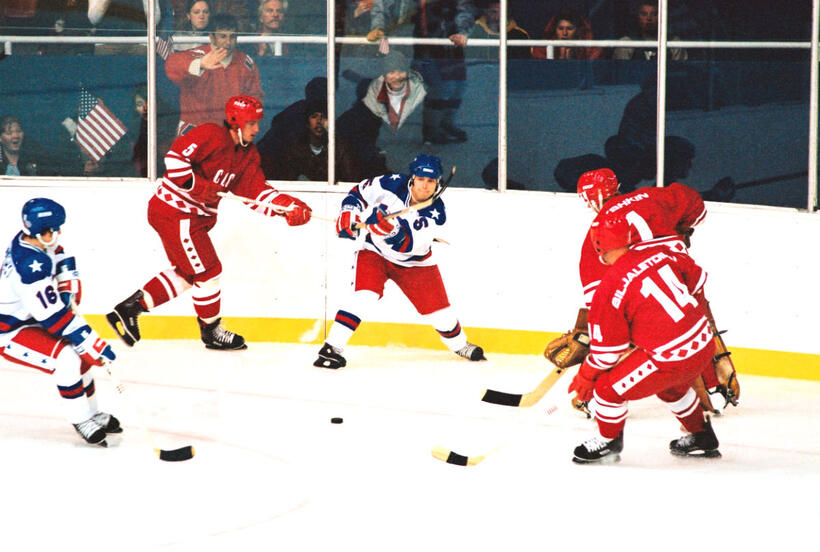 
	Russian Olympic Hockey Team in 'Miracle'
